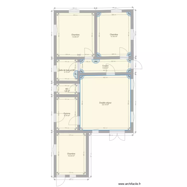 Maison Guy NIANGA. Plan de 
