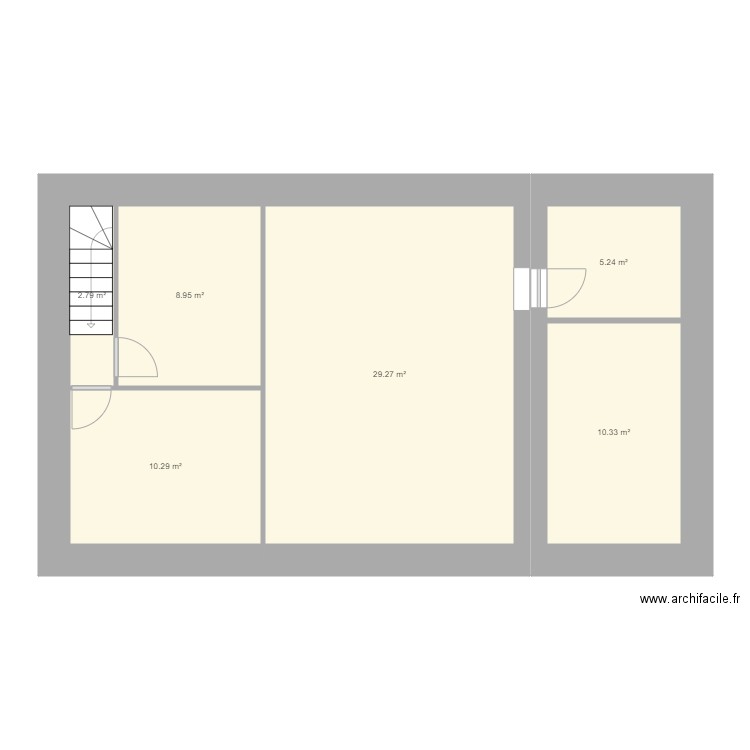 Gato loft. Plan de 0 pièce et 0 m2