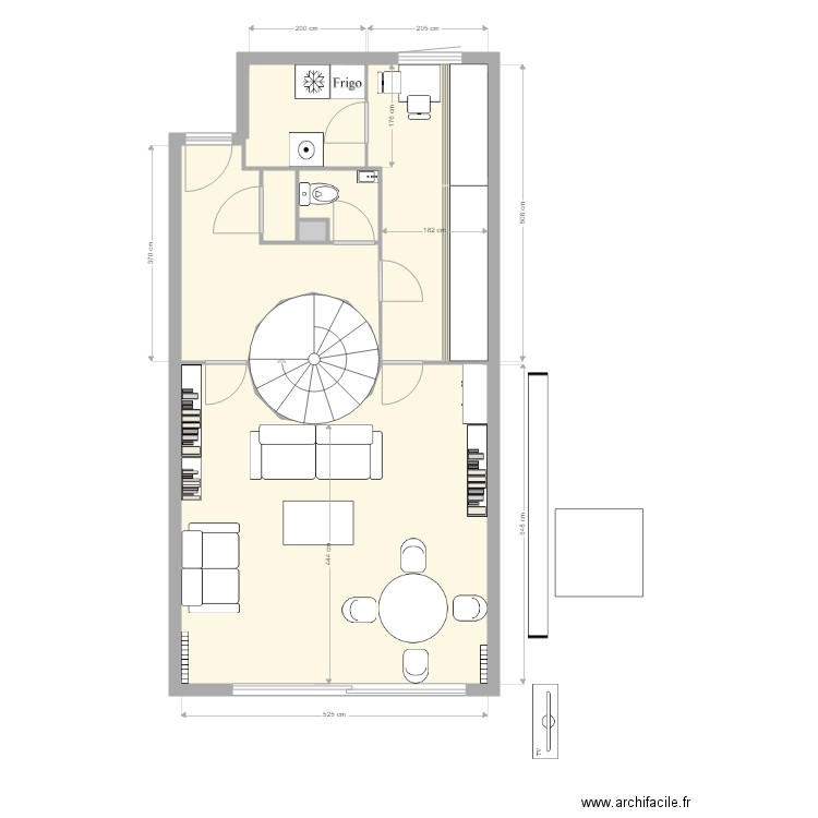 Maison maman. Plan de 0 pièce et 0 m2