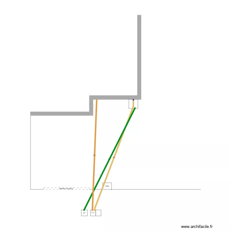 JEAN RICHARD CHALON. Plan de 
