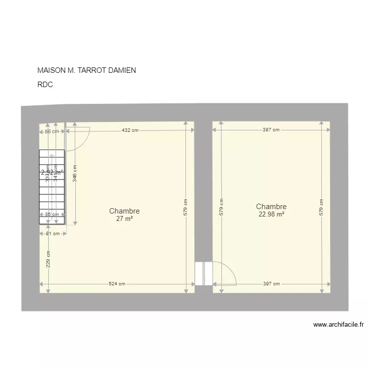 TARRIT. Plan de 