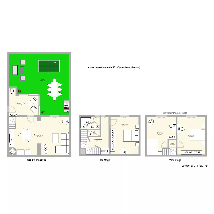 DUFOUR Dombasle. Plan de 