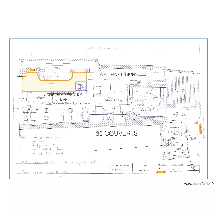St&eacute; LIBERSA   Restaurant . Plan de 