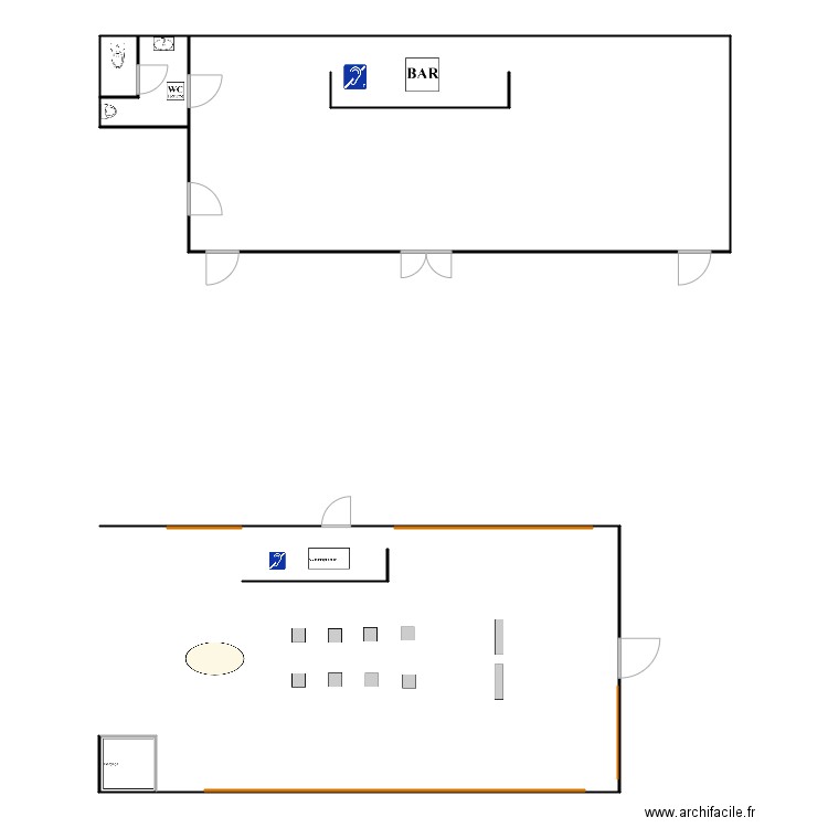 complex 2. Plan de 0 pièce et 0 m2