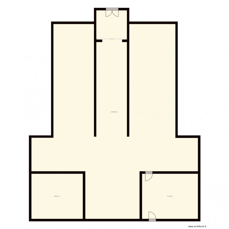 Eglise CORSEPT. Plan de 0 pièce et 0 m2