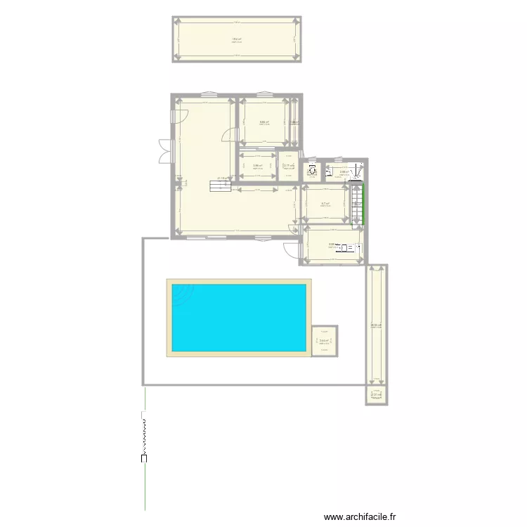 ROUX 26 ARAMON. Plan de ROUX 26 ARAMON. Plan de