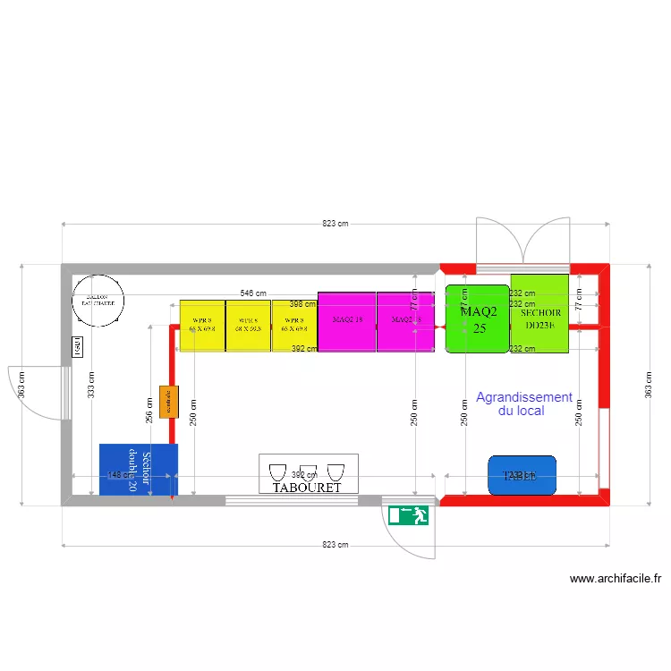 DODANE 39570 MONTMOROT. Plan de 
