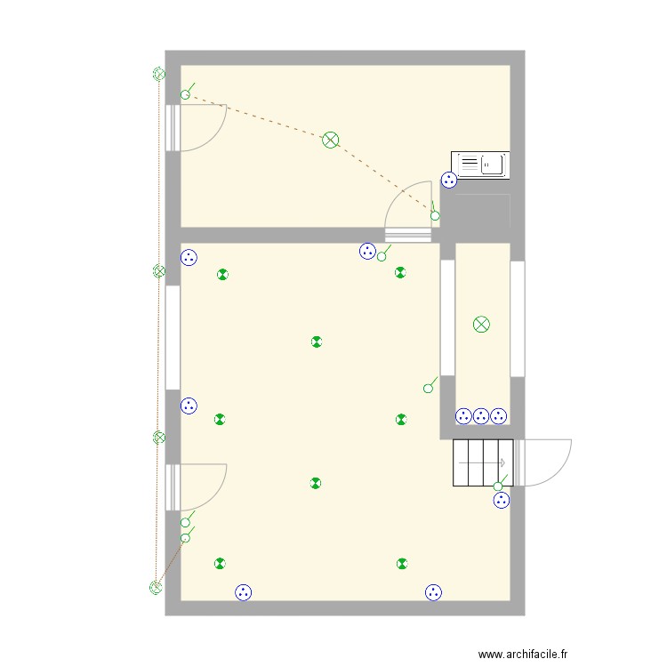 reno ferme. Plan de 0 pièce et 0 m2