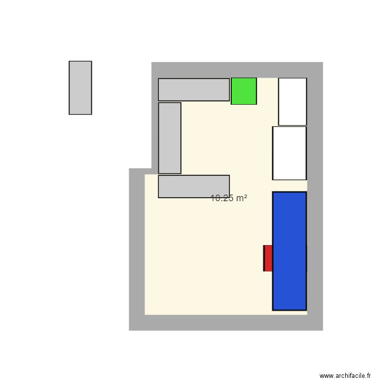 GARAGE. Plan de 0 pièce et 0 m2