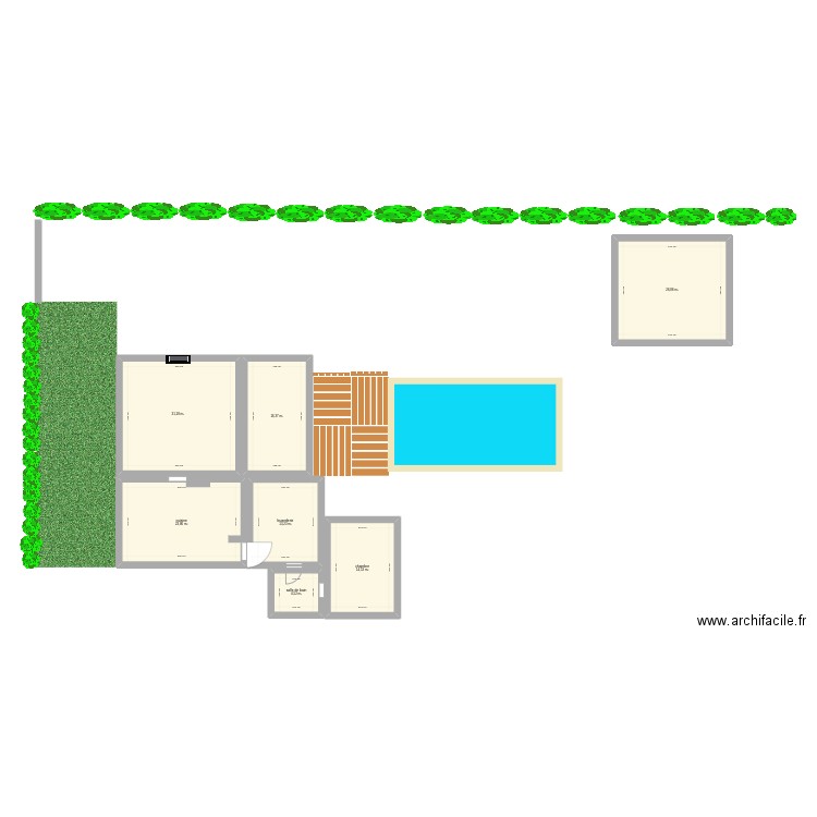 rocher taille OK. Plan de 0 pièce et 0 m2