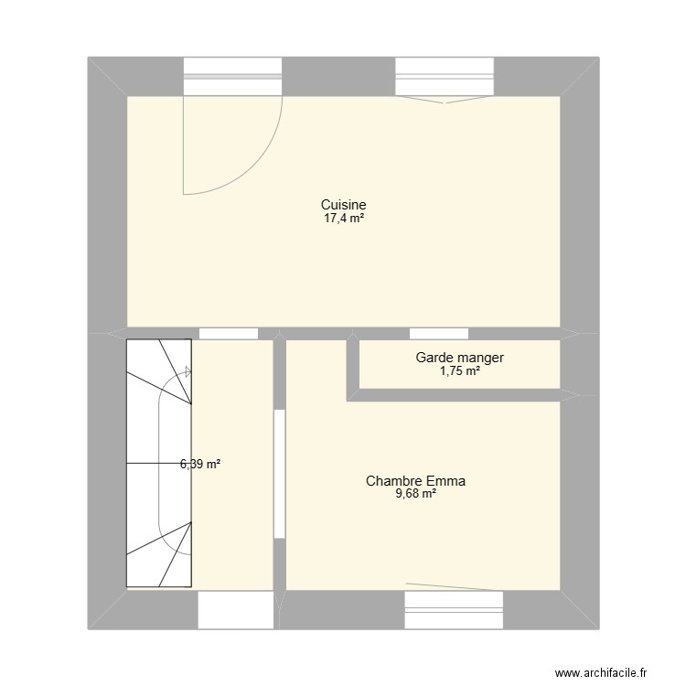 Premier. Plan de 0 pièce et 0 m2