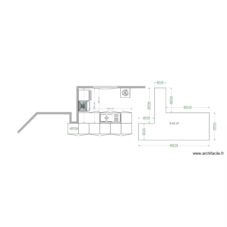 PLAN CUISINE ET PLAN DE TRAVAIL. Plan de PLAN CUISINE ET PLAN DE TRAVAIL. Plan de