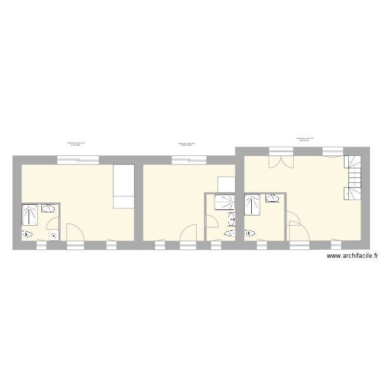 Guimaec Dependance RDC Layout 11 dec 2019 vide. Plan de 0 pièce et 0 m2