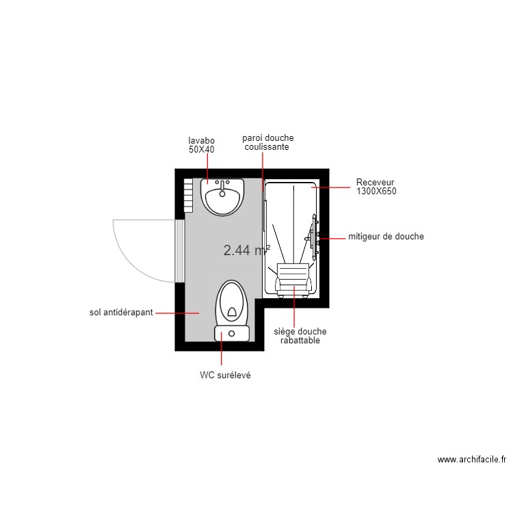 hachemi . Plan de 0 pièce et 0 m2