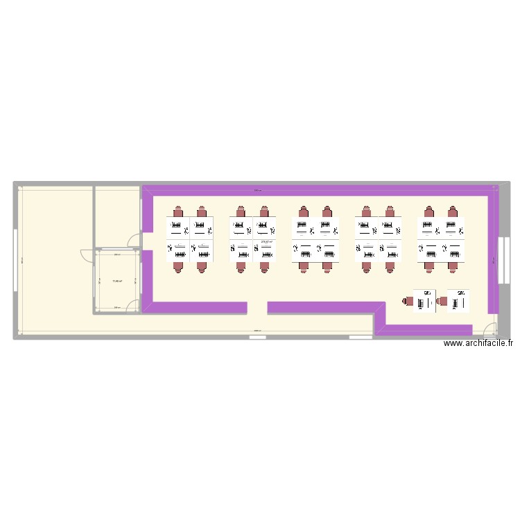 jedyard3. Plan de 2 pièces et 303 m2