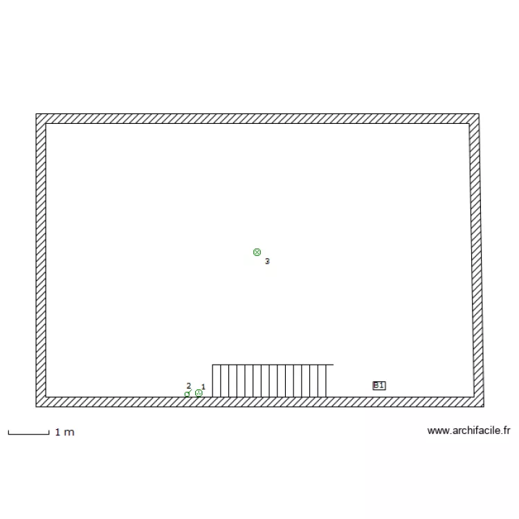 grenier. Plan de grenier. Plan de
