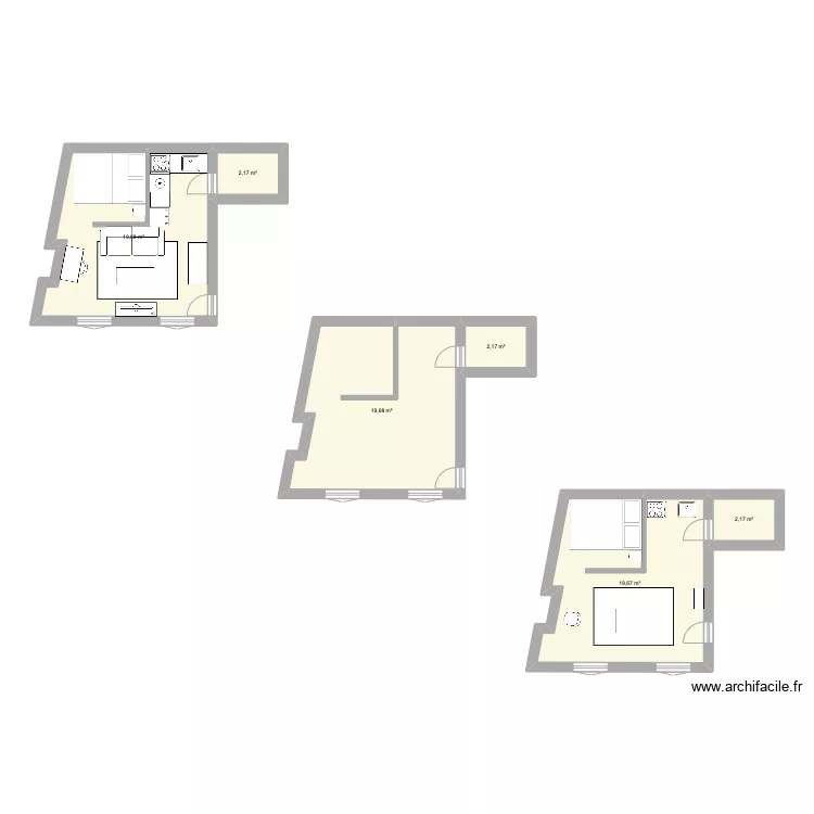 appartement 10e 2022. Plan de 