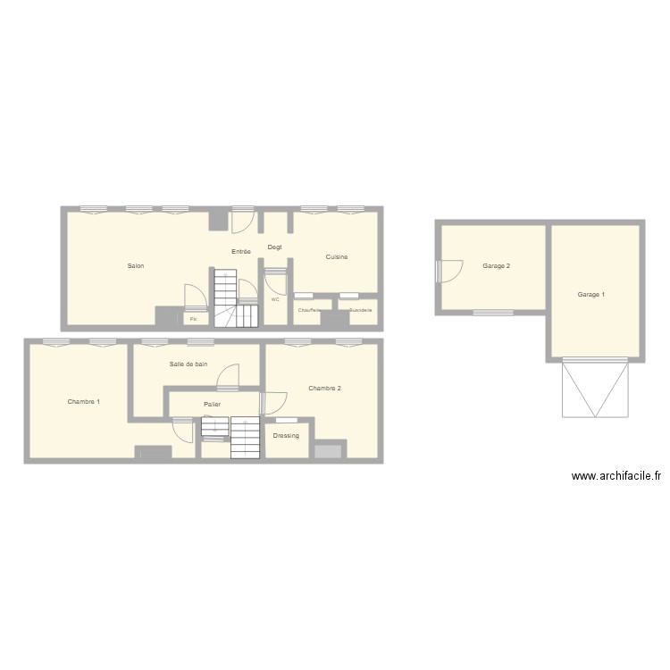 maison jb. Plan de 0 pièce et 0 m2
