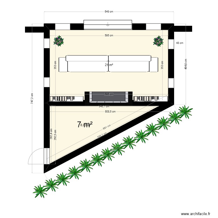 Salon d'Hiver Rosalinda. Plan de 0 pièce et 0 m2