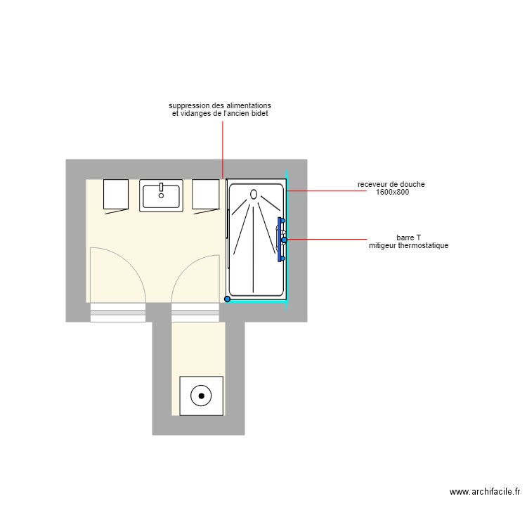 CHANDIVERT. Plan de 0 pièce et 0 m2