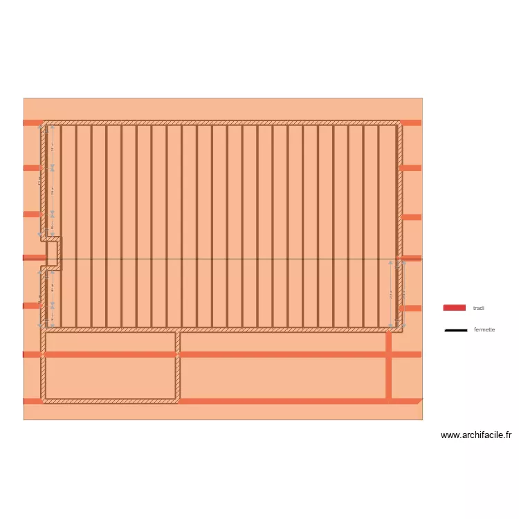 plan charpente . Plan de 