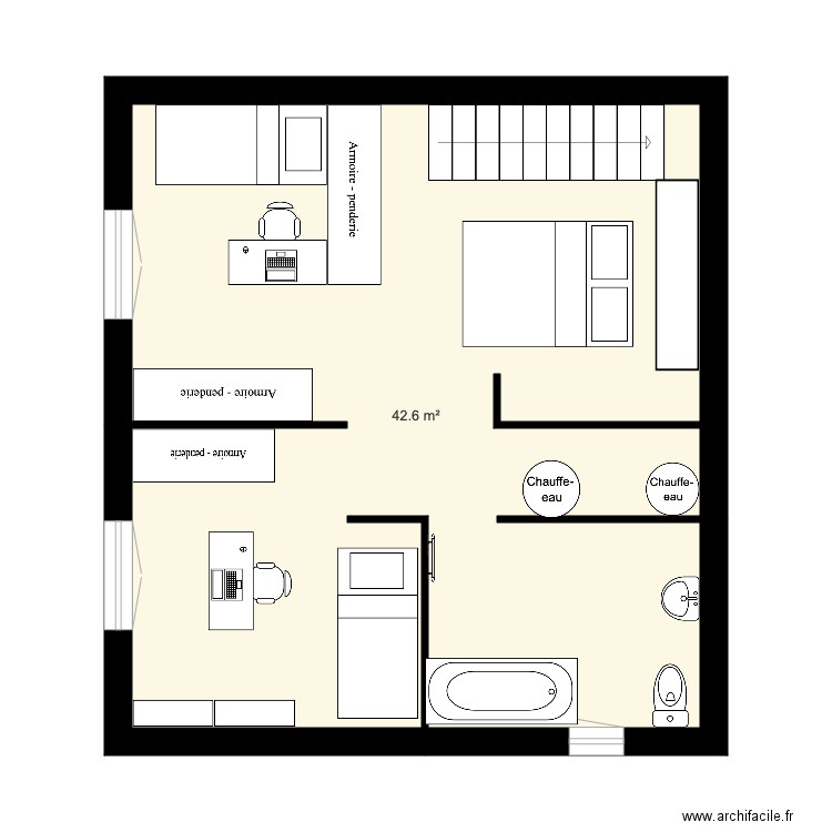 mezzanine. Plan de 0 pièce et 0 m2