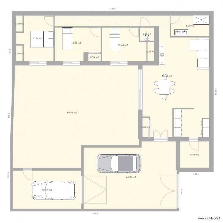 Montrond plan validé. Plan de 0 pièce et 0 m2