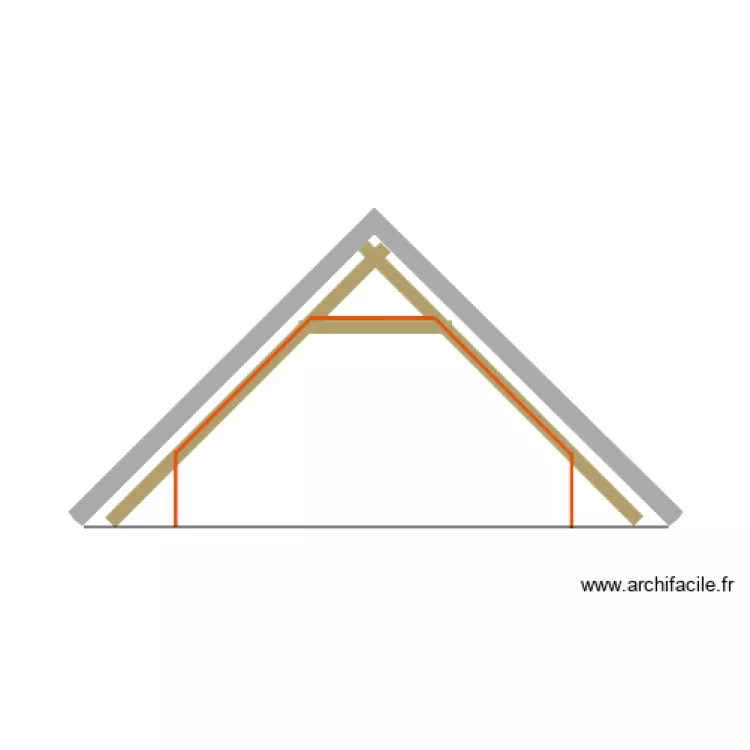 Isolation Chambre et SdB. Plan de 