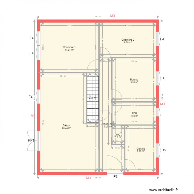 BOBOH. Plan de 0 pièce et 0 m2