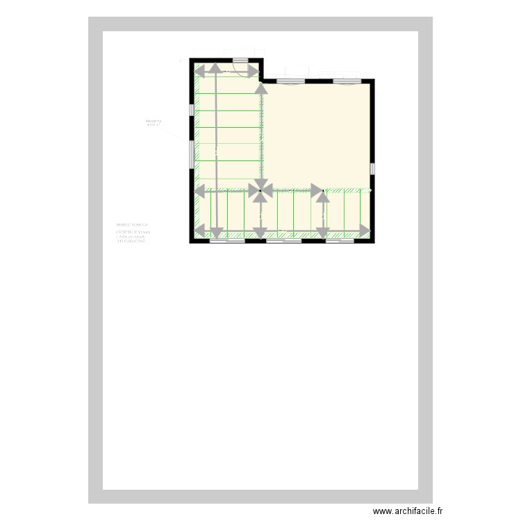 Mezza. Plan de 0 pièce et 0 m2