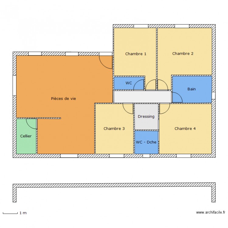 LORIE 5 - suite parentale. Plan de 0 pièce et 0 m2