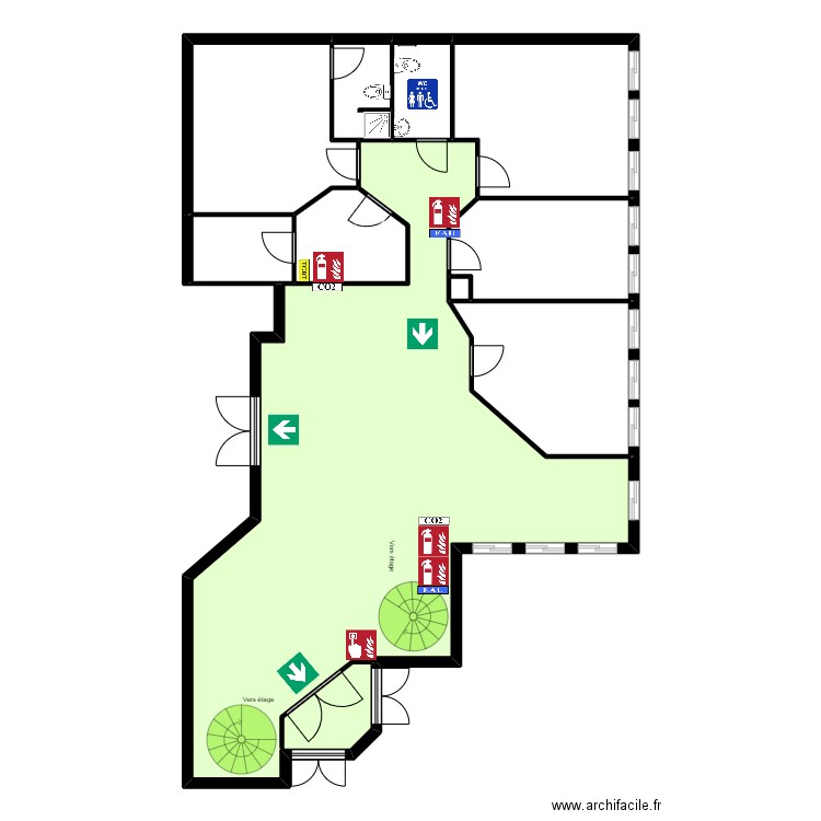 Greta Padovani Inter rdc 2. Plan de 10 pièces et 164 m2