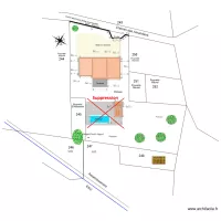PCMI 2 modificatif suppression piscine + pool house