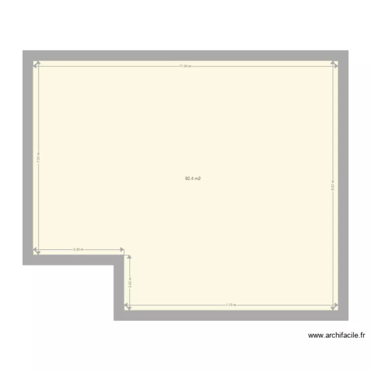 maison500. Plan de 