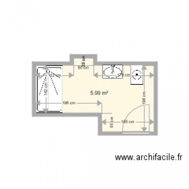 DERRAZ. Plan de 0 pièce et 0 m2