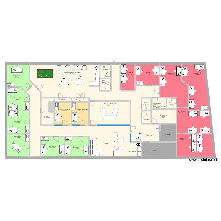 Sherbrooke Modifications 3.0. Plan de 0 pièce et 0 m2