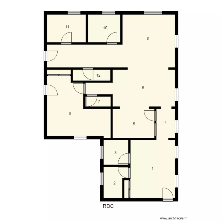174472 OPH DE LA MEUSE. Plan de 