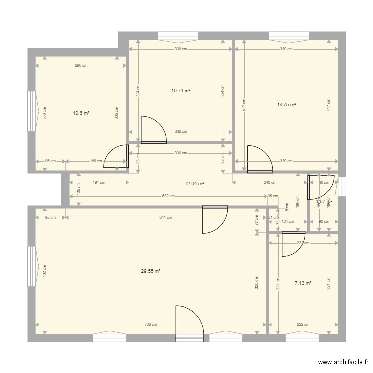 Perigord Bret. Plan de 0 pièce et 0 m2