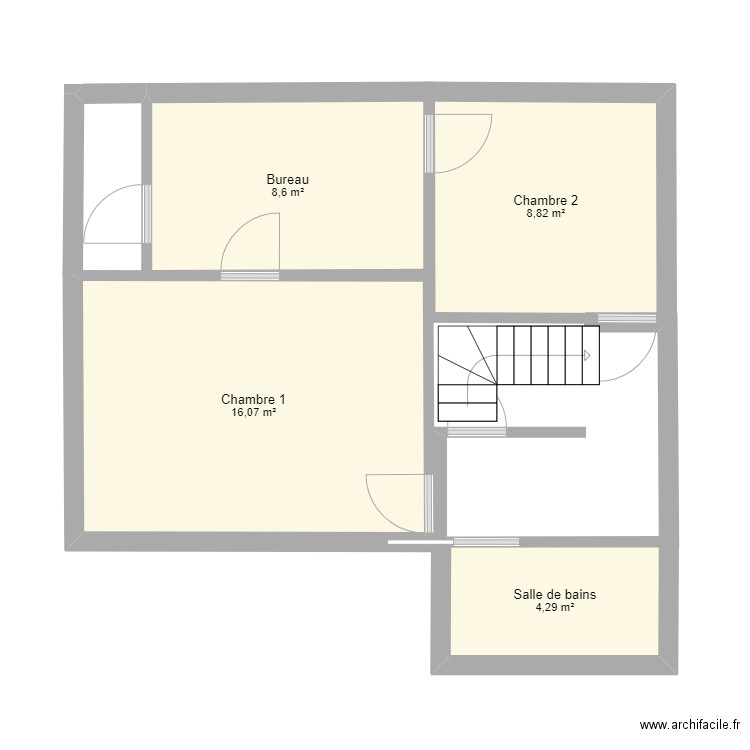 4270 1er étage. Plan de 0 pièce et 0 m2