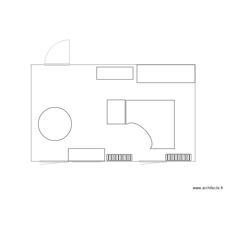 plan 1A. Plan de 0 pièce et 0 m2