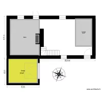 plan maison avant extension 1