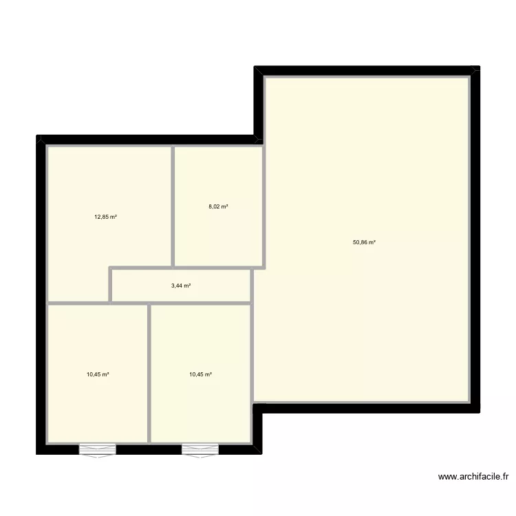 Agrandissement . Plan de 