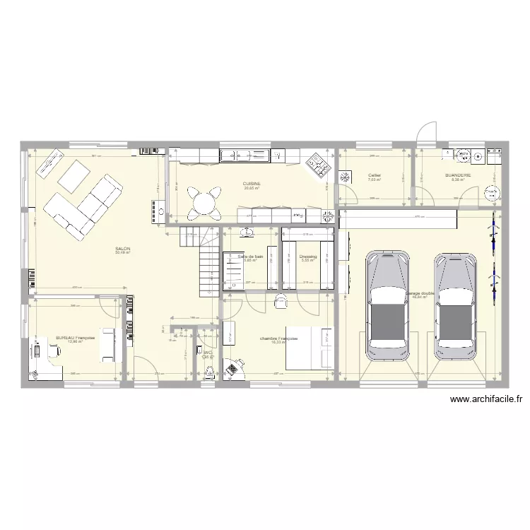 Maison 3 willy2. Plan de 