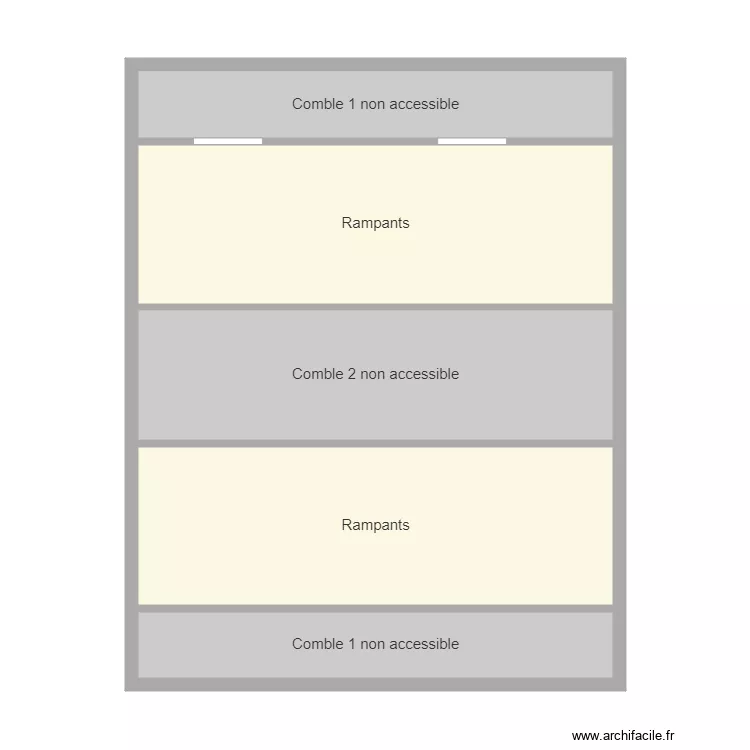 fraux combles. Plan de fraux combles. Plan de