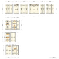 Plan de coupe coté terrasse