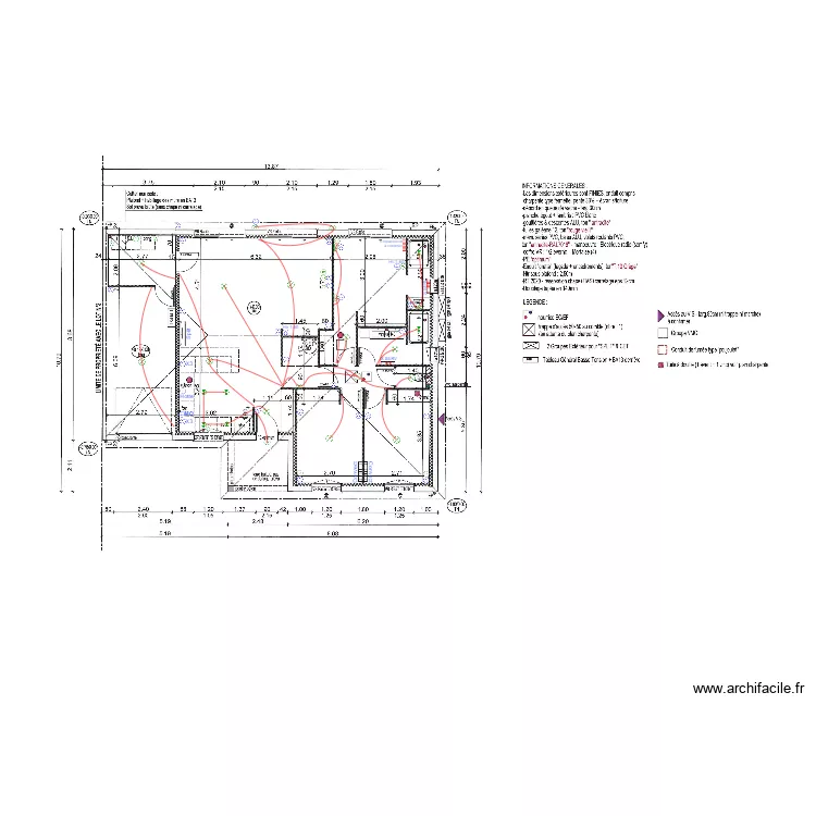 CRETON ELEC. Plan de 