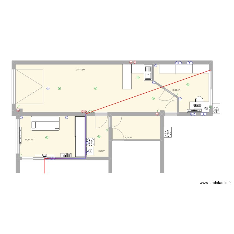 Ext. Plan de 0 pièce et 0 m2