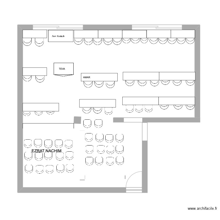 PLAN BETH HAMIDRACH. Plan de 0 pièce et 0 m2