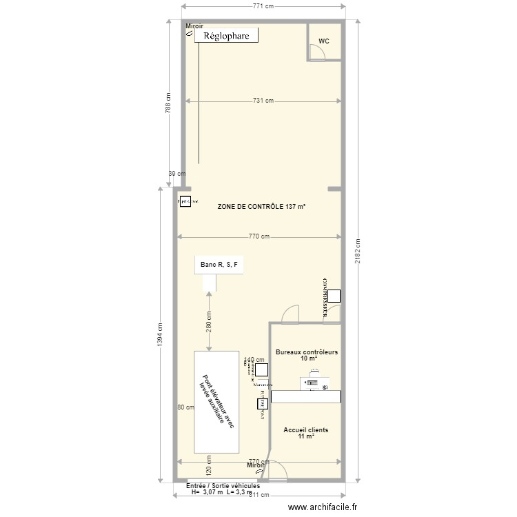 CCT VL CTAV RIVES. Plan de 0 pièce et 0 m2