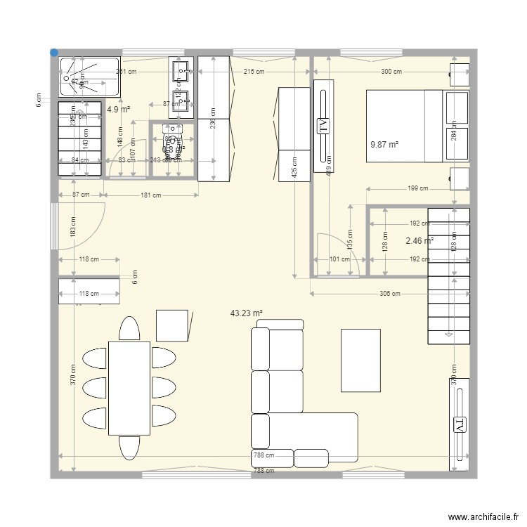 maison beynes SIMULATION 2. Plan de 0 pièce et 0 m2